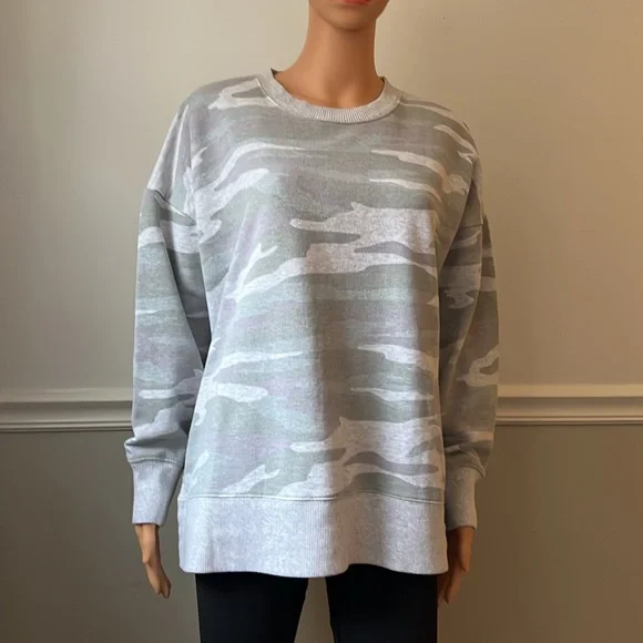 #49. Aerie oversized desert camo sweatshirt - Picture 5 of 16